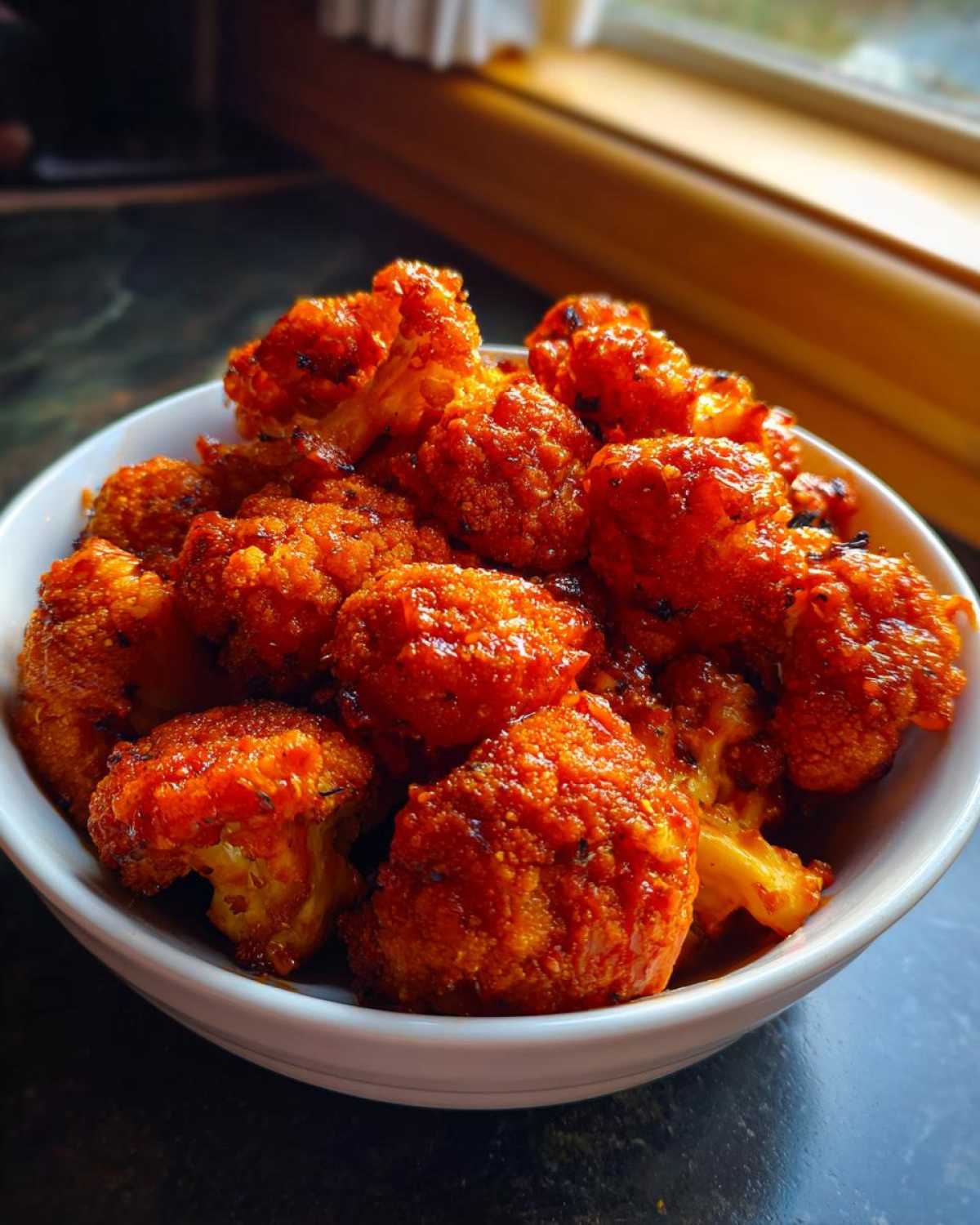 Air Fryer Buffalo Cauliflower Bites - detail 1
