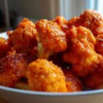 Air Fryer Buffalo Cauliflower Bites