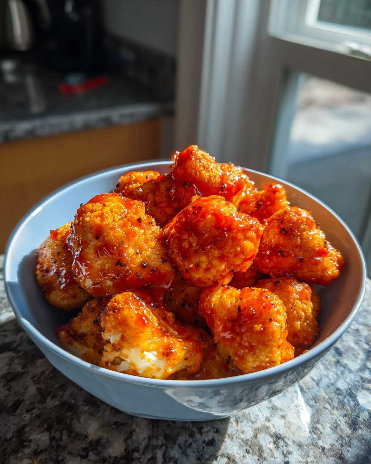 Air Fryer Buffalo Cauliflower Bites - detail 3