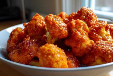 Air Fryer Buffalo Cauliflower Bites