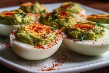 Avocado Deviled Eggs