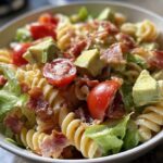 BLT Pasta Salad with Avocado