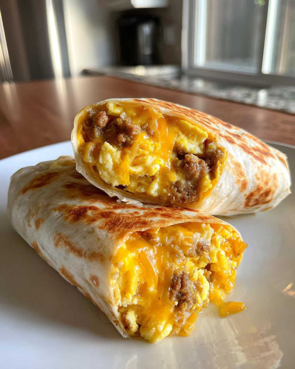 Back-to-School Freezer Breakfast Burritos - detail 1