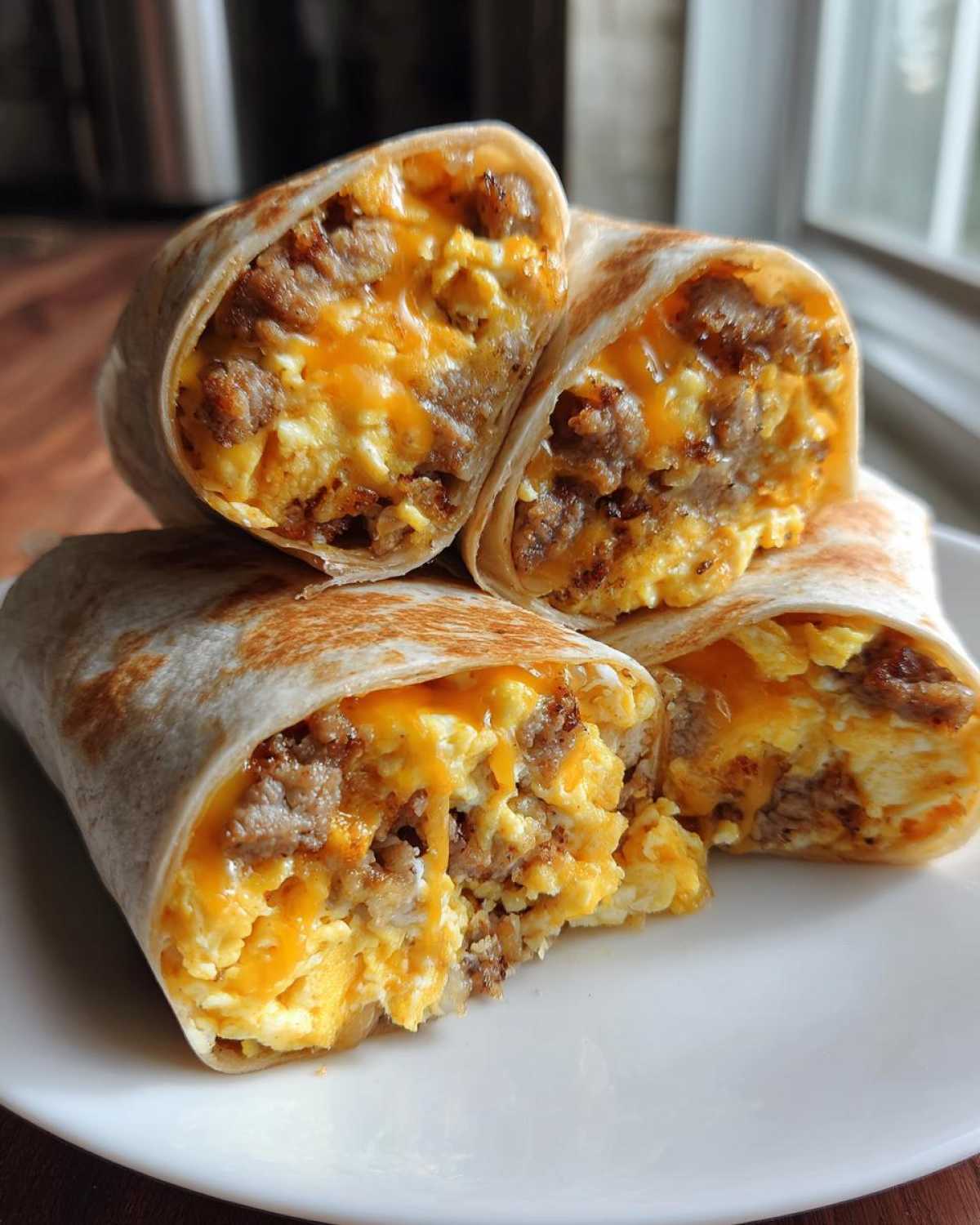 Back-to-School Freezer Breakfast Burritos - detail 3