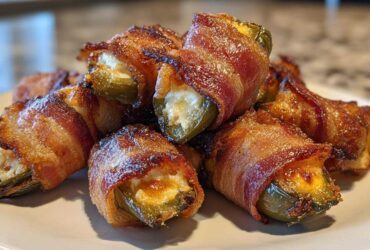 Bacon-Wrapped Jalapeño Poppers