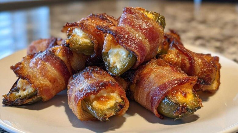 Bacon-Wrapped Jalapeño Poppers