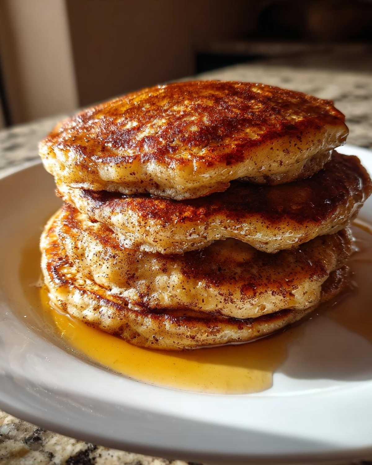 Banana Bread Pancakes - detail 2