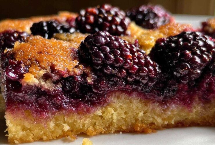 Blackberry Cobbler Bars