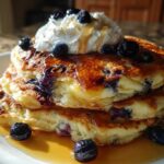 Blueberry Lemon Ricotta Pancakes