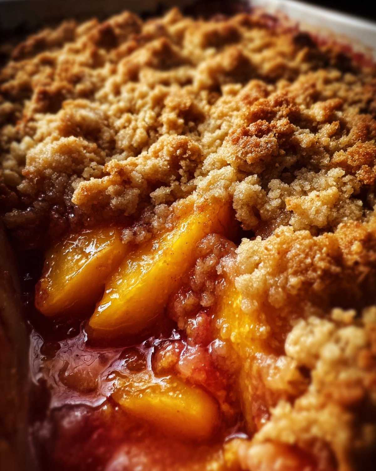 Bourbon Peach Cobbler - detail 3