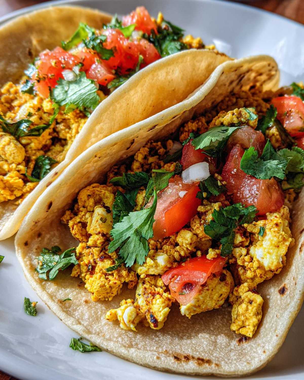 Breakfast Tacos with Scrambled Tofu - detail 2