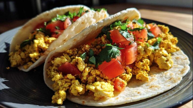 Breakfast Tacos with Scrambled Tofu