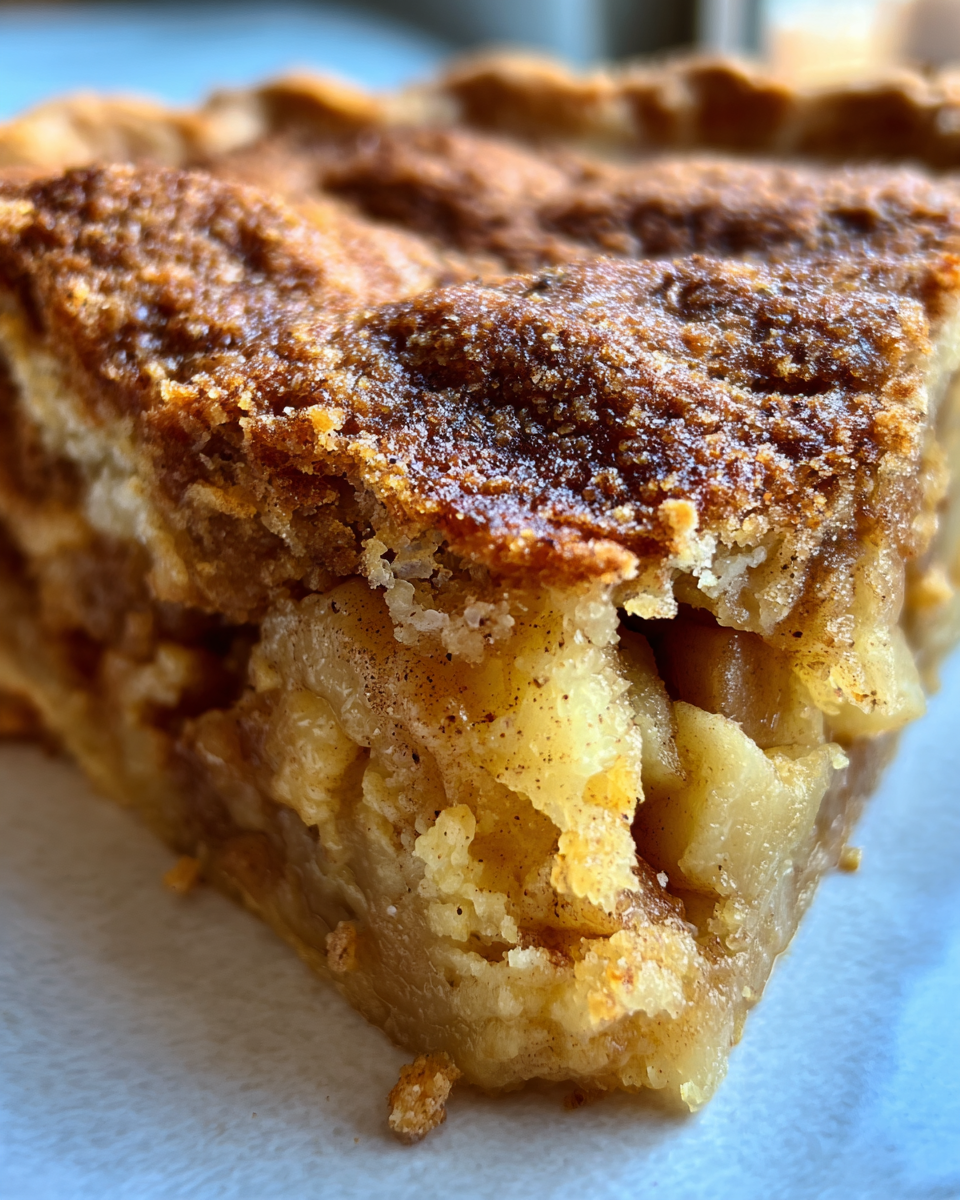 Brown Butter Snickerdoodle Crust Apple Pie - detail 2