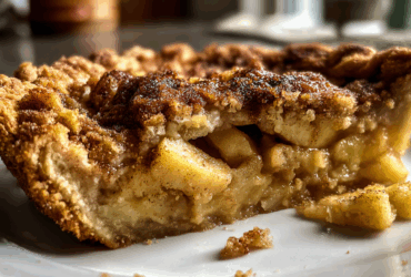 Brown Butter Snickerdoodle Crust Apple Pie