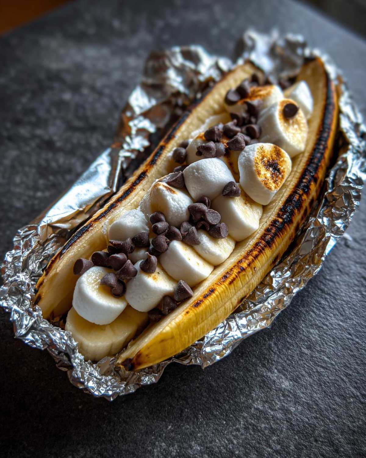 Campfire Banana Boat S’mores - detail 1
