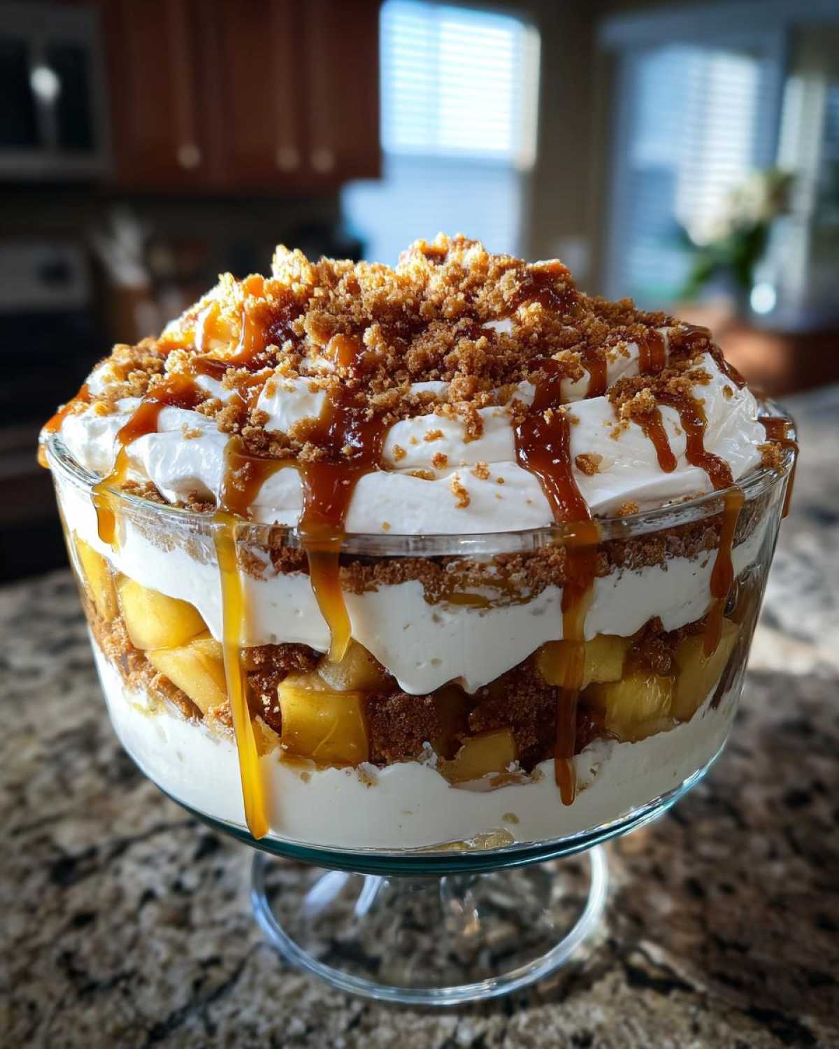Caramel Apple Cheesecake Trifle - detail 1
