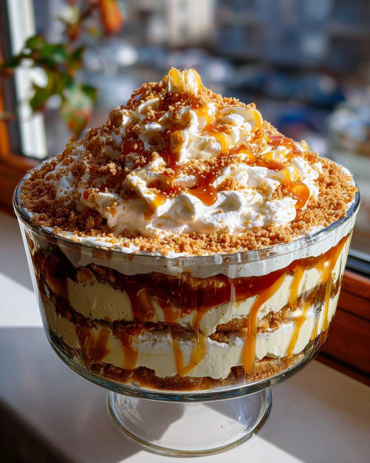 Caramel Apple Cheesecake Trifle - detail 2