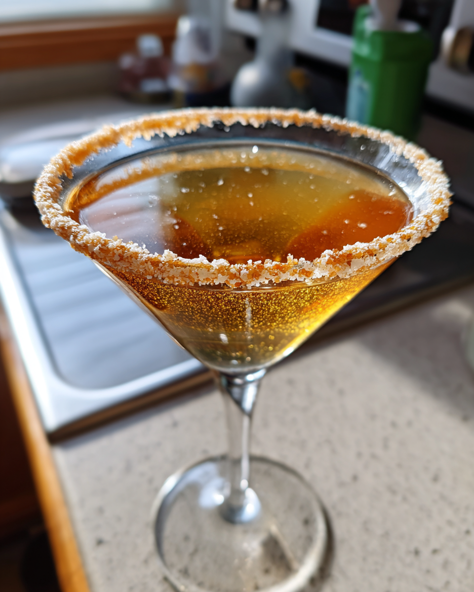 Caramel Apple Martini - detail 2