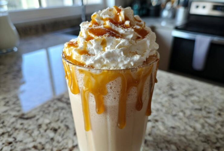 Caramel Apple Milkshake