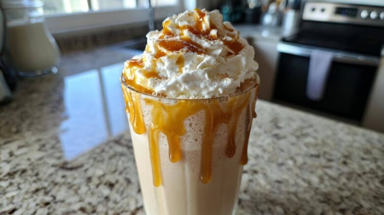 Caramel Apple Milkshake