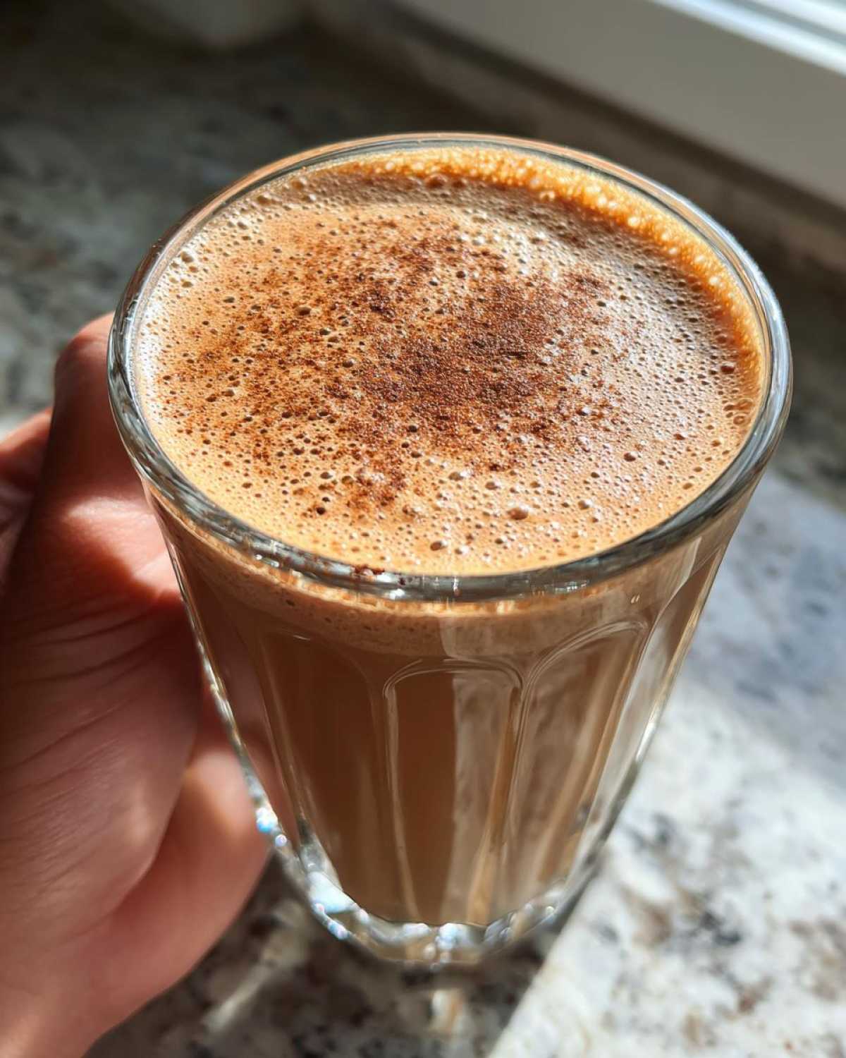 Chai Spiced Banana Smoothie - detail 1