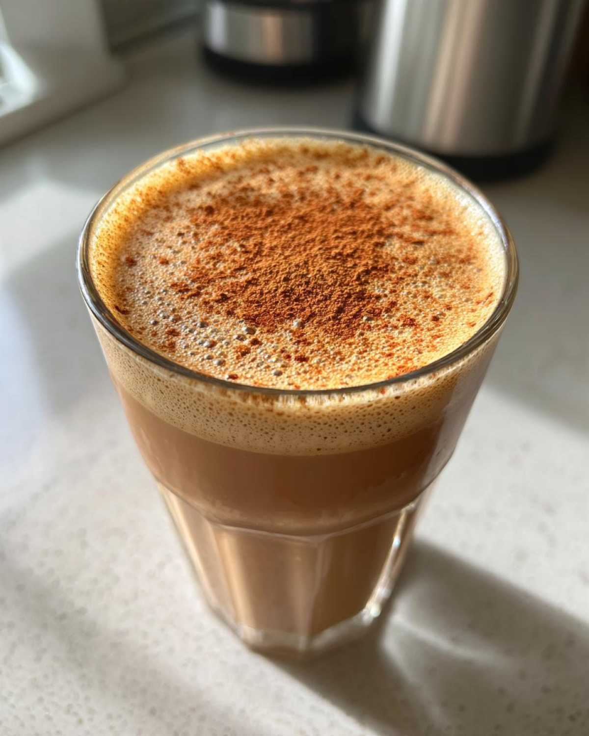 Chai Spiced Banana Smoothie - detail 2