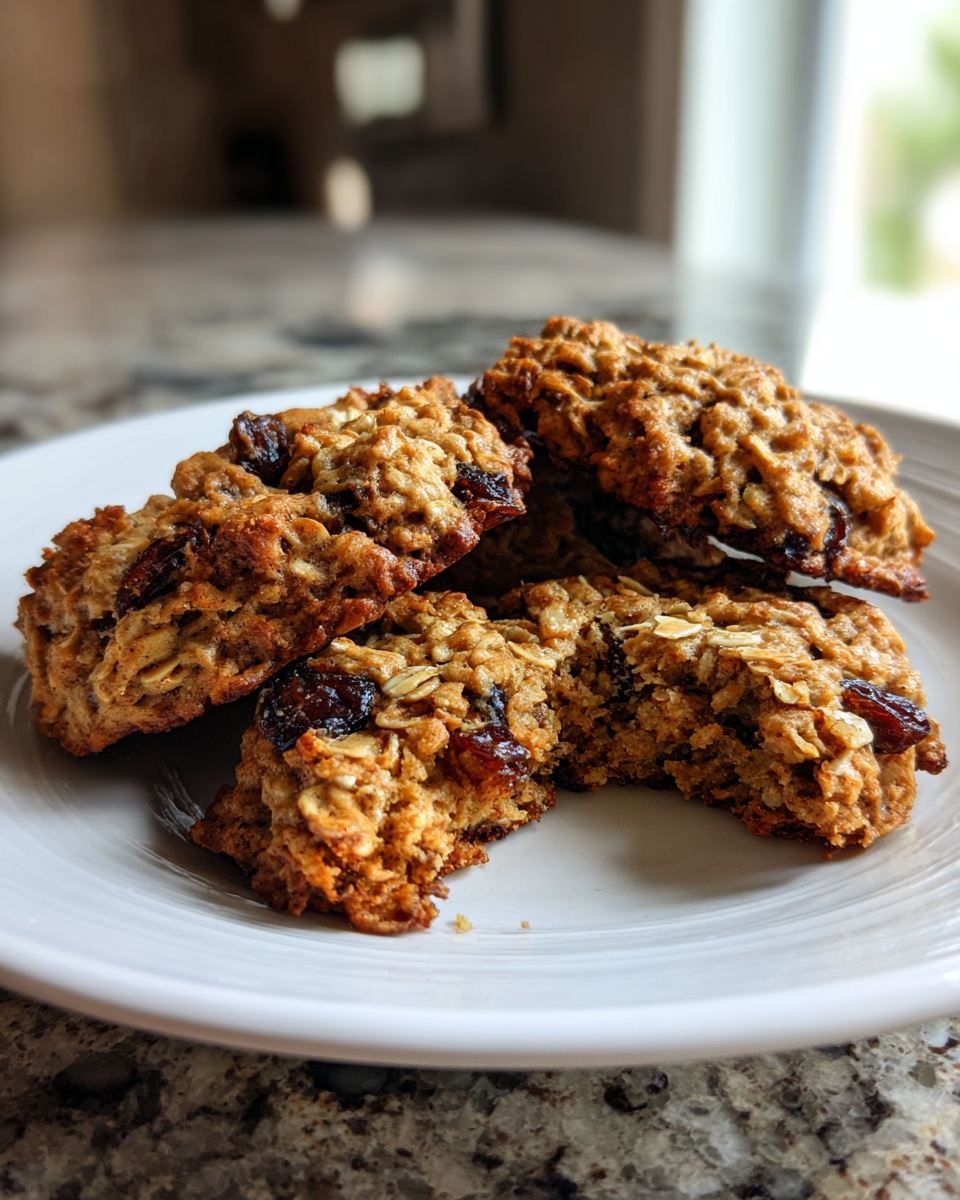 Chai Spiced Oatmeal Raisin Cookies - detail 1