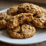 Chai Spiced Oatmeal Raisin Cookies
