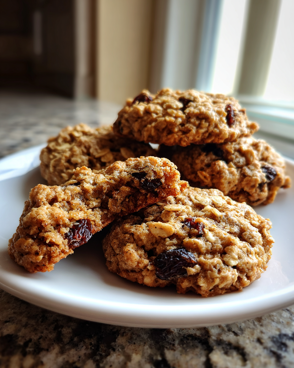 Chai Spiced Oatmeal Raisin Cookies - detail 3