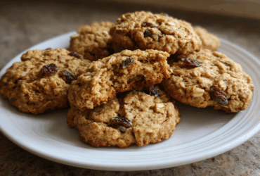 Chai Spiced Oatmeal Raisin Cookies