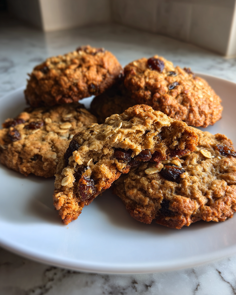 Chai Spiced Oatmeal Raisin Cookies - detail 4