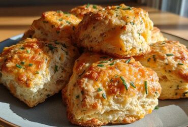 Cheddar Chive Savory Scones