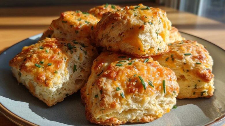 Cheddar Chive Savory Scones
