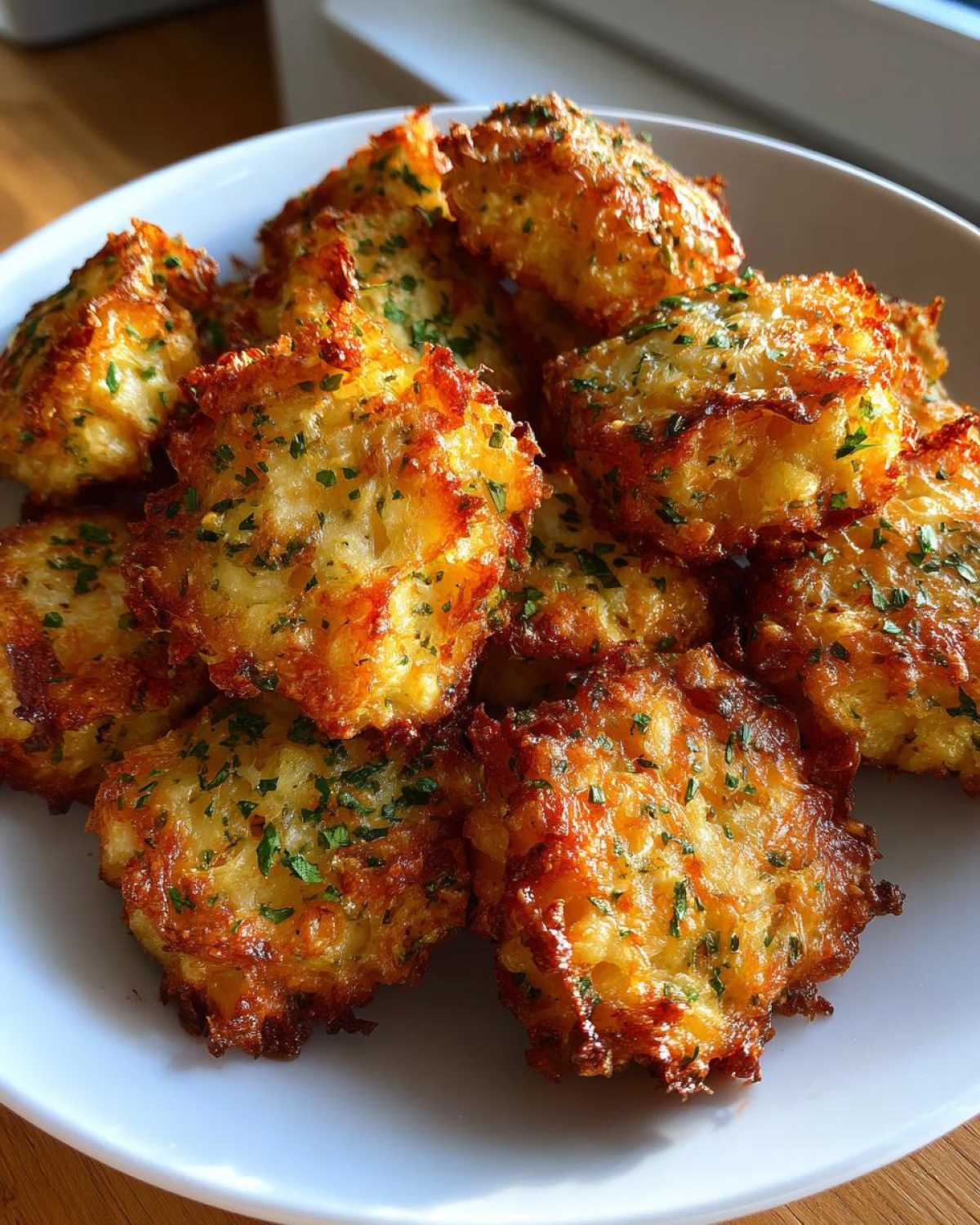 Cheesy Cauliflower Tots - detail 3