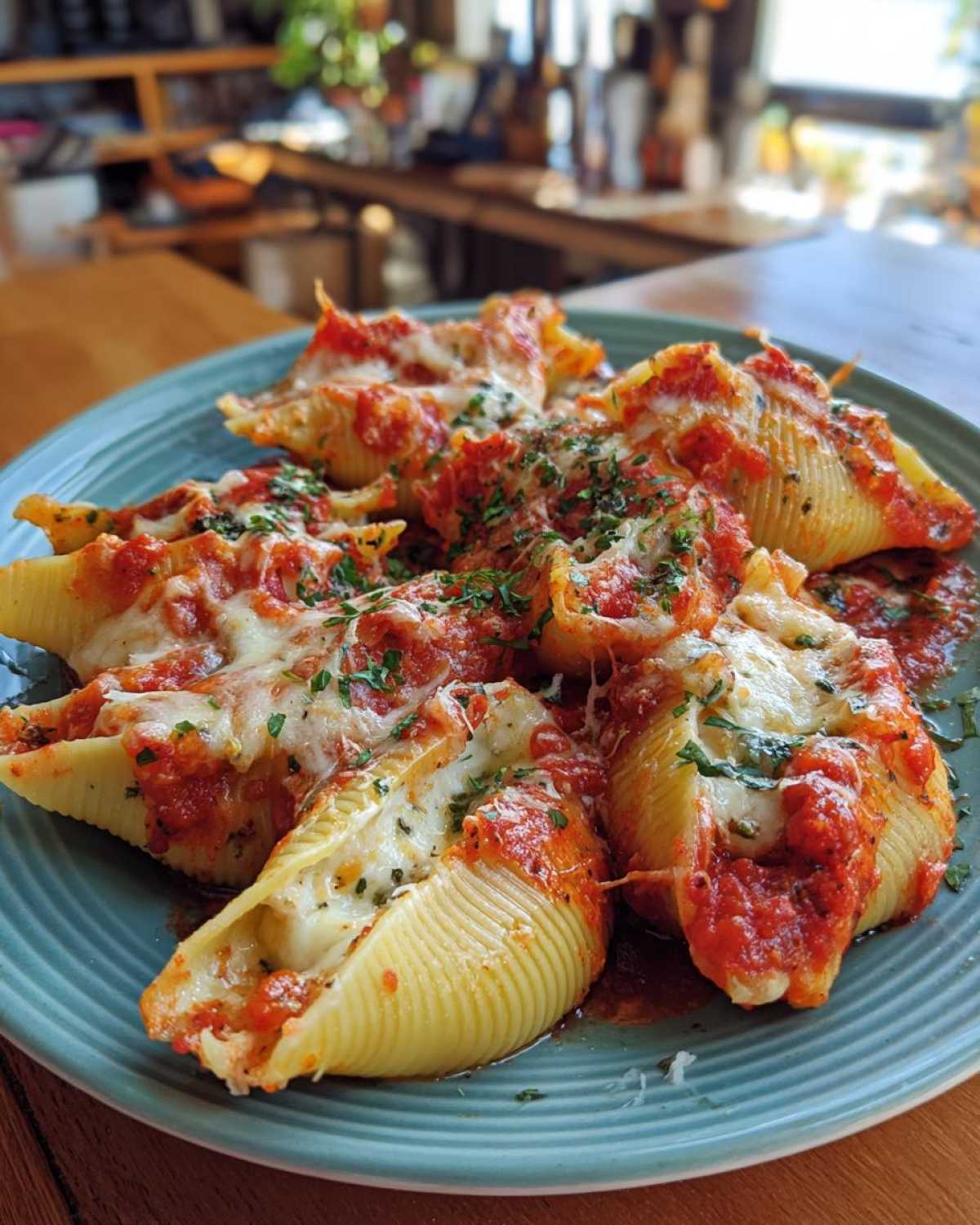 Cheesy Tomato Basil Stuffed Shells - detail 4