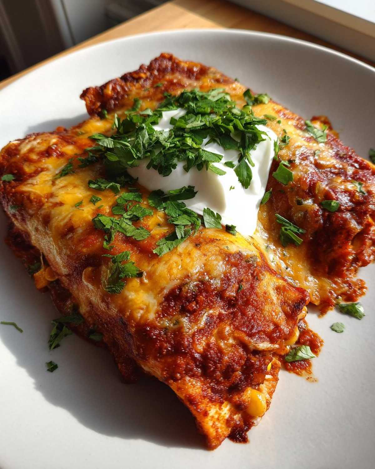 Chipotle Street Corn Enchiladas - detail 2