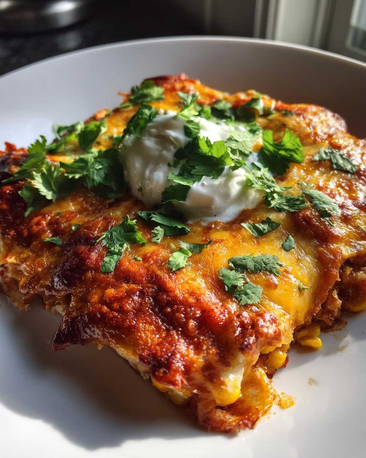 Chipotle Street Corn Enchiladas - detail 4