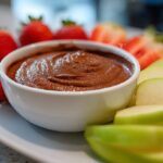Chocolate Hummus with Fruit Dippers