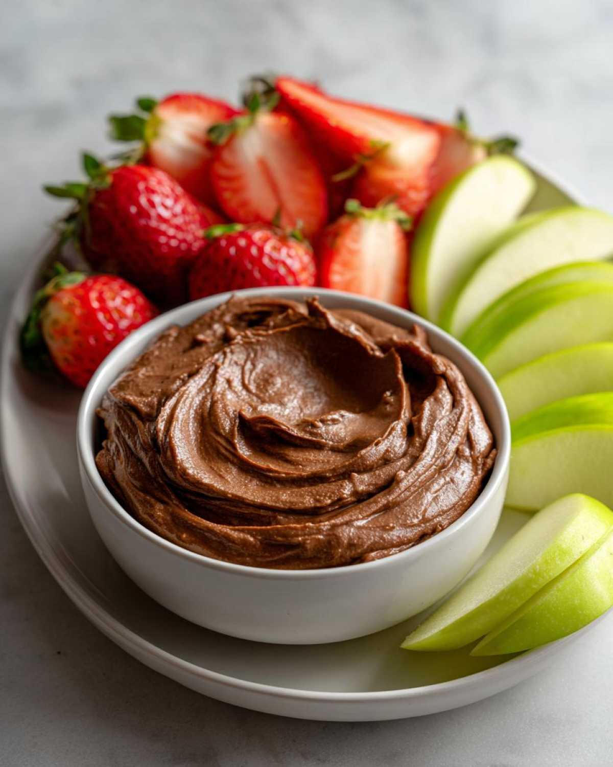 Chocolate Hummus with Fruit Dippers - detail 4