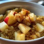 Cinnamon Apple Quinoa Breakfast Bowl