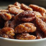 Cinnamon Sugar Candied Pecans