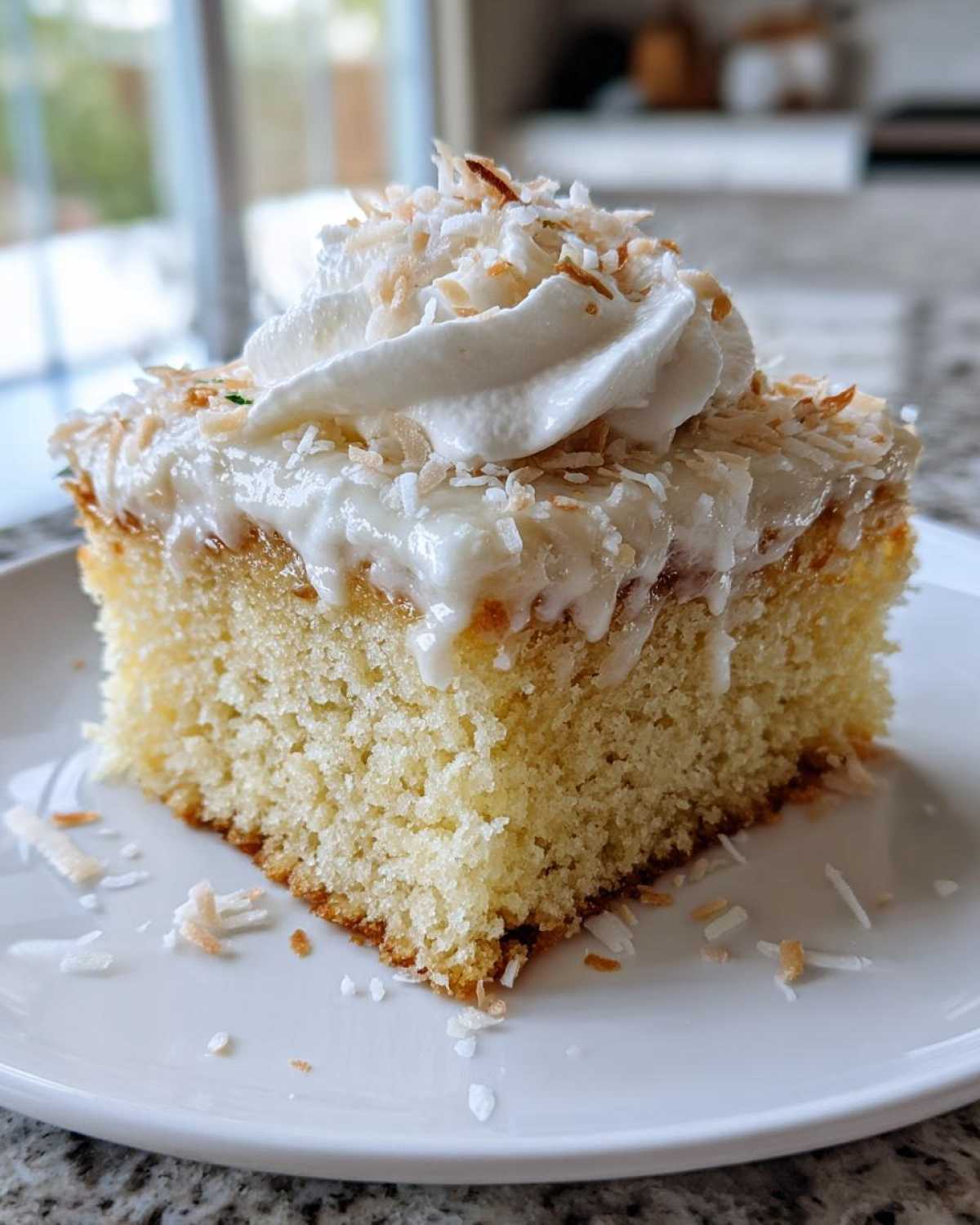 Coconut Lime Tres Leches Cake - detail 2