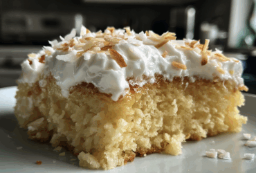 Coconut Lime Tres Leches Cake