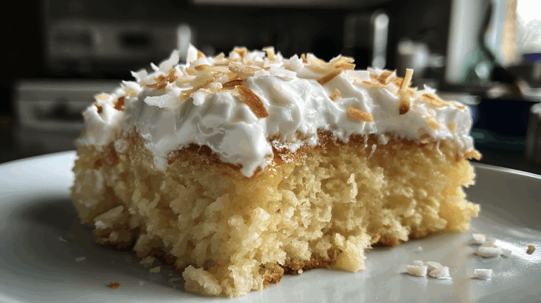 Coconut Lime Tres Leches Cake