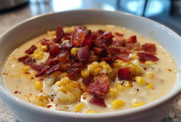 Creamy Corn and Bacon Chowder