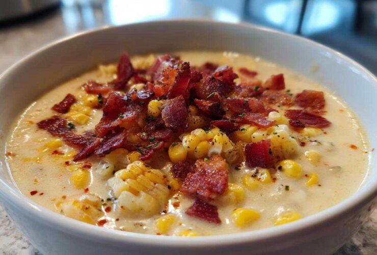 Creamy Corn and Bacon Chowder