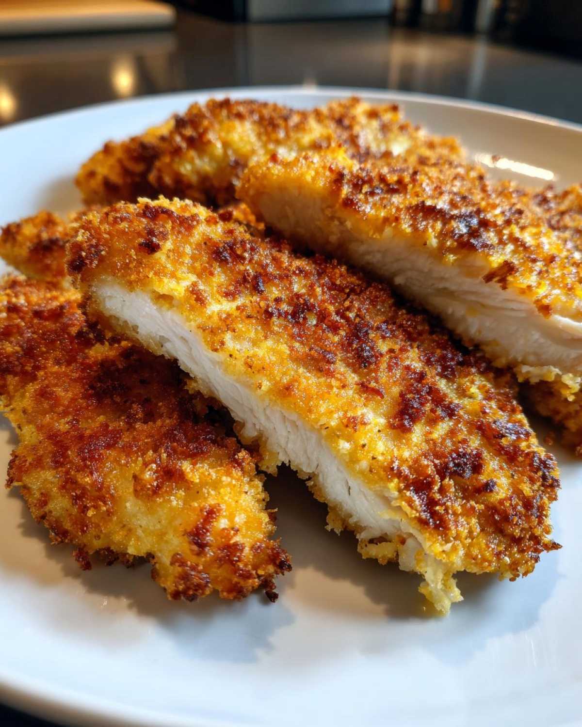 Crispy Baked Parmesan Chicken Tenders - detail 2