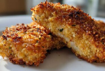 Crispy Baked Parmesan Chicken Tenders