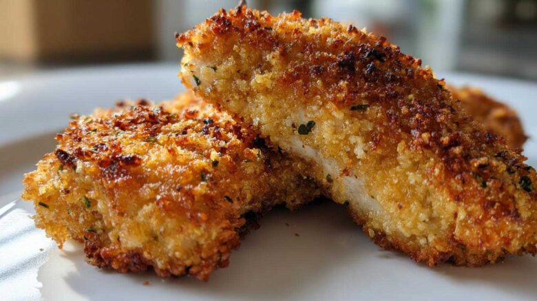 Crispy Baked Parmesan Chicken Tenders