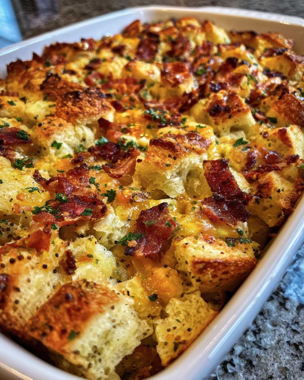 Everything Bagel Breakfast Casserole - detail 1